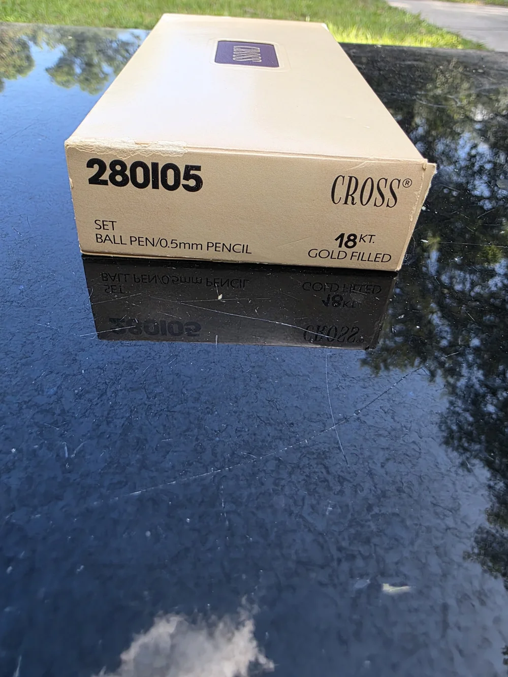 Cross 1/20 18k Gold Filled Ball Point Pen, 0.5 MM Pencil USA See Description